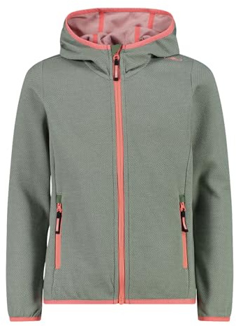 CMP Kinder Hoodie Jacke, salvia-jade, 164