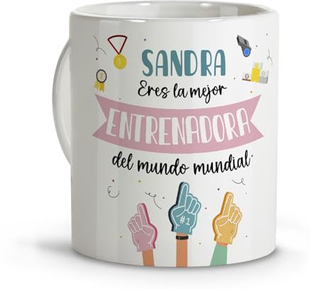 LolaPix Basquet regalos. Taza personalizada. Tazas originales para regalar. Regalo entrenador. Regalo entrenadora. Taza cerámica 330 ml.