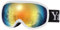 Yafaca Ski Goggles, Skiing Goggles for Men Women, Anti Fog Snowboard Goggles with Dual Lens, UV400 Protection and Helmet Compatible OTG Ski Glasses for Adult Youth