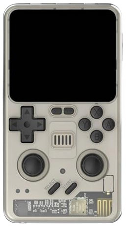 Ainiupi RGB20Pro - Consola de juegos con mango de 3.2 pulgadas, código abierto, HD, retro, consola de videojuegos, caja de regalo para niños