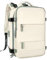Mi Ko Mi Ka Mochila de Viaje Grande: Resistente al Agua, con Compartimento para Zapatos Separado, Puerto de Carga USB y Diseño Multifuncional Antirrobo. 2210 (Beige Claro)
