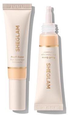 SHEGLAM Poof Gone Full Coverage Concealer Langhaltend Augen Concealer - Fair
