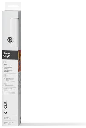 Cricut Smart Vinyl Permanent 33x91cm 1 Sheet (White)