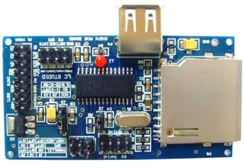 CH376 CH376S - Módulo de placa de desarrollo USB con chip IC, oscilador de cristal, puerto serie para Arduino