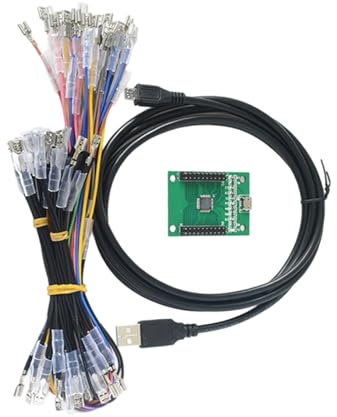 Joystick Control Board Controller PCB With Wiring Harness Multiple Platform For PC Joystick Control