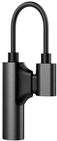 USB-C-Audioadapter: Dual-Port-Lade-Abhör-Dongle, Typ-C auf 3,5-mm-Klinkenstecker, gleichzeitige Stromversorgung, vielseitige Adapter für mobile Geräte