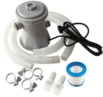 CXCDSS Poolfilter, Elektrische Schwimmbadfilterpumpe, 220 for oberirdische Pools, Reinigungswerkzeug, Poolpumpe, Planschbecken, Wasserpumpe for Zuhause