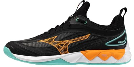 Mizuno Herren Hallenschuh Wave Luminous - V1GA2420, Farbe:Schwarz, Herren Schuhe:45