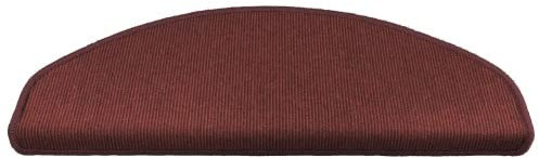 Tretford Interland, Stufenmatte Farbe 633 Granat, 65 x 23 x 3,5 cm Format halbrund
