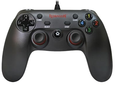 Gamepad Redragon Black-Wired
