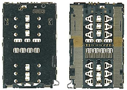 NG-Mobile SIM Karten microSD Speicherkarten Kontakte Simleser Schacht Kartenleser Einschub SIM Card Reader Pin Pins für Huawei P Smart