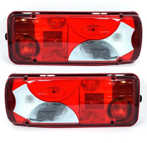 Yuceplast 2x 12V/24V Rücklicht Rückleuchte Heckleuchte LKW Pritsche Anhänger Sattelschlepper Fahrgestell