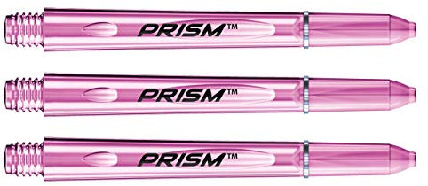 WINMAU Prism 1.0 Rosa Medium Polycarbonate Dart Stems - 1 Sätze pro Packung (3 Schäfte insgesamt)