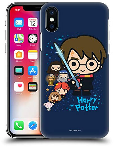 Head Case Designs Officially Licensed Harry Potter Characters Deathly Hallows I Hard Back Case Compatible With Apple iPhone X/iPhone XS
