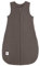 LÄSSIG Baby Sommerschlafsack ohne Ärmel Muslin Baumwolle GOTS zertifiziert unisex/Muslin Sleeping Bag anthracite, Größe 62/68 2-6 Monate
