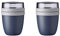 Mepal - Lunchpot Mini Ellipse Mixed - Vivid Lilac + Nordic Sage – 300 ml praktischer Reisebecher, Joghurtbecher, To go Becher – Geeignet für Tiefkühler, Mikrowelle und Spülmaschine, 420 ml