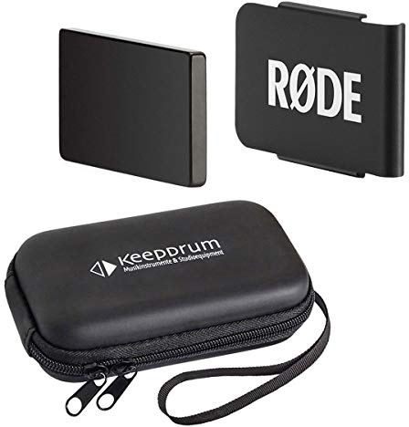 Rode MagClip GO Magnet-Clip Halterung für Wireless Go Sender + keepdrum Transport-Case