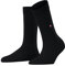 Burlington Damen Socken Lady W So Baumwolle einfarbig 1 Paar, Schwarz Black 3000, 36-41