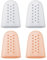 Nuanchu Toe Protectors 2 Pairs Big Protector with Holes Breathable Caps Soft Covers Pain Relief Support Guard Cushions for Missing Ingrown Hammer Toenail Corns Men Women Use Colors, M, Multicoloured