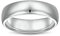 KnSam Damen Ring, Ehering 925 Klassisches Polieren Hochzeit Ring Aus Silber Für Unisex Ohne Stein Silber 49 (15.6)