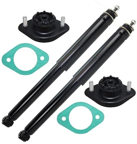 ATEC Germany 2x Gasdruck Stoßdämpfer Hinten Federbein Zweirohr inkl. Domlager & Staubschutzsatz, Kompatibel mit BMW 3 (E30), 3 Touring (E30), Z1 Roadster