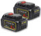 2PACK-QUPERR DCB184 18V 6.0Ah MAX XR Replacement Battery Compatible with_Dewal_t DCS355N-XJ, DCW210N-XJ, DCM563PB-XJ,DCG405N, DCD796N, DCW210N-XJ, DCS571N, DCS335N, DCV517, DCG412N.