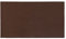 PANA Baumwoll Badematte rutschfest • Duschvorleger und Badvorleger • 100% Baumwolle Badteppich waschbar • Ökotex Zertifiziert • Größe: 51 x 86 cm • Farbe: Braun