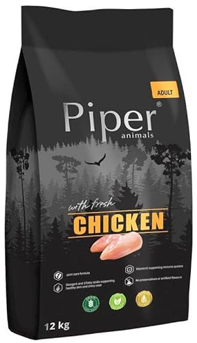 DOLINA NOTECI Piper Animals with Kicken - Dry Dog Food - 12kg
