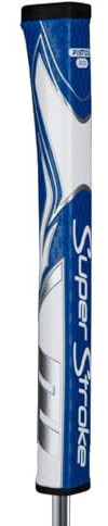 SuperStroke Zenergy Pistol Golf Putter Grip with No Taper Enhanced SPYNE Technology, New Multi-Zone Texturing and Tech-Port, Multi Color