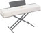 Zreephy Piano Keyboard Dust Cover with Music Stand Opening of Zipper Design, Dust Proof Cover Compatible for Yamaha P35 P45 P48 P71 P85 P95 P105 P115 P125 Digital Pianos Keyboards (Off White)