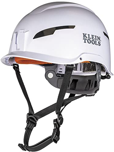 Klein Tools 60564 Type-2 Safety Helmet, Non-Vented, White