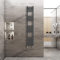 Warmehaus Straight Heated Towel Rail Radiator Ladder Anthracite Grey 1800x300mm Central Heating Radiators for Bathroom Kitchen