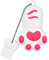 Chiavetta USB,64GB Pen Drive USB 2.0,Mini Flash Drive Adorabile,USB Stick ad Alta Capacità,Creativo Penna USB Con Zampa di Gatto,Memory Stick-Bianco Chiavetta Usb Regalo