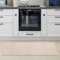 Paco Home Küchenteppich Küchenmatte Küchenläufer PVC rutschfest Teppich Läufer Für Küche Fußmatte Verschiedene Muster, Farbe:Beige 1, Größe:45x120 cm