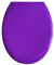 Purple Top Fix Slow Close Quick Release Toilet Seat