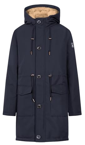 derbe Damen Winterjacke Festholm Warm Gefüttert Winterparker Teddy