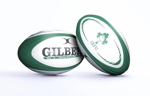 Gilbert- Rugbyball, Replik Irland, Größe Mini