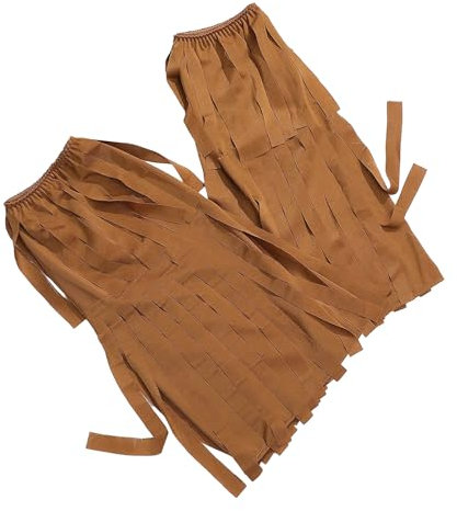 MISUVRSE Fransen Stiefelüberzüge Quasten Kniehohe Beinsocken Vintage Beinstulpen Geschenke Frauen Mädchen