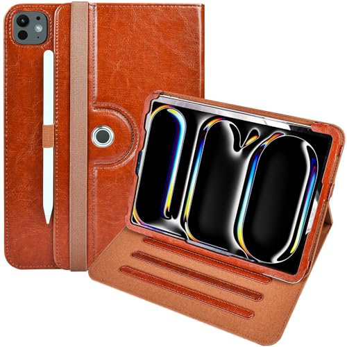 Custodia per iPad Air 13 (M3/M2) 2025/2024 & iPad Pro 13 M4 2024 con Supporto Auto Sleep/Wake Cover per iPad Pro 12.9 2022/2021/2020/2018 (6th Gen/5th Gen/4th Gen/3rd Gen)