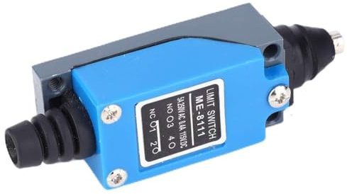 Fin de Course 230 V ME-8111 Fin de Course 250 V CA 50-60 Hz 115 V CC Micro-interrupteur à Levier à Rouleau Réglable 10 X 2,8 X 2,5 Cm – Fin de Course Momentanée