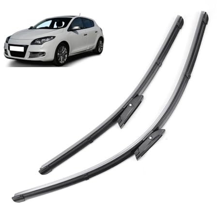 Escobilla Limpia Parabrisas Escobillas De Limpiaparabrisas Para Renault Para Megane 3 2008 2009 2010 2011 2012 2013 2014 2015 2016 Ventana Delantera 24 16