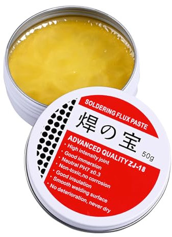 OWLMATE Fluxante para soldadura de estaño, pasta de soldadura de estaño para soldar pasta de soldadura para PCB/IC/SMD, reparación eléctrica de soldadura