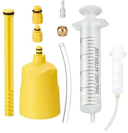 Kit De Purge De Frein Hydraulique – Kit De Purge De Liquide De Frein De Vélo, Outil De Purge De Frein De Vélo avec 20 ML D'huile,Outil De Remplissage D'aiguille D'huile pour Freins De Vélo