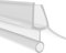 Shower Screen Seal Strip - Rubber Lip for Glass Doors (Transparent, 8-10mm | 1m)