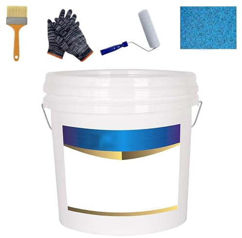 1000g Wear-Resistant Anti-Slip Self-Leveling Epoxy Floor Paint, Quick-Dry Waterproof Water Based Epoxy Floor Paint, Multipurpose Waterproof Water Based Epoxy Floor Paint(Primer)