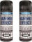 MIXEL Black Hammer Effect Spray, Quick-Drying Formula, DIY Enthusiasts, Perfect For Use On Metal, Wood, Plastic, Ensuring Long-Lasting Protection Against Rust, Corrosion, 400ml, (2 Pcs)