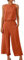 Musselin Hosenanzug Damen Ärmelloses Sommer Zweiteiler Tank Top und Hose 2 Teiler Elegant Hosenanzüge Leinen Jogginganzug Sommer Outfit Business Casual Anzug Leicht Freizeitanzug(Orange,L)