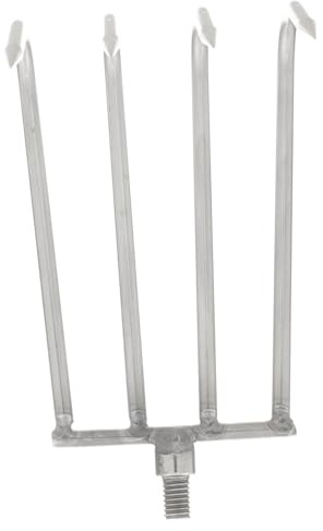 BESPORTBLE Râteau Aquatique INOX Dents Portable pour Désherbage et et Compact pour Kit