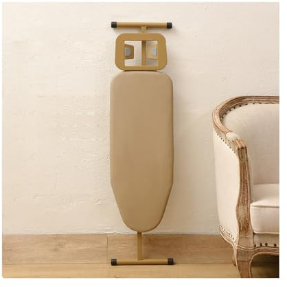 Foldable Ironing Board with HeatResistant Washable Cover Sturdy NonSlip Feet Height Adjustable Portable Design for Easy Storage (80x30cm)