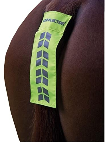 Equi-Flector Shires Tail Strap - Yellow
